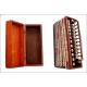 Delicate Antique Accordion in Good Condition and Working. Year 1830