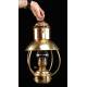 Large Oil Boat Lamp in Very Good Condition. Germany, 1920's-30's