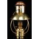 Large Oil Boat Lamp in Very Good Condition. Germany, 1920's-30's