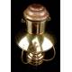 Large Oil Boat Lamp in Very Good Condition. Germany, 1920's-30's