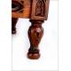 Magnificent Antique Neo-Gothic Style Hand Carved Bookstand. France, 19th Century