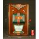 German Beromat Slot Machine. Year 1.955. With Key and Coins. Works Very Well