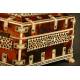 Ivory and Tortoise Shell Box, Probably a Jewelry Box, ca. 50's 20th Century.