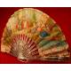 Hand Lighted Mother of Pearl Fan, XIX Century.