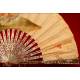 Hand Lighted Mother of Pearl Fan, XIX Century.