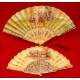 Pair of Precious Hand Lighted Fans, made in the 19th century.