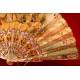 Pair of Precious Hand Lighted Fans, made in the 19th century.