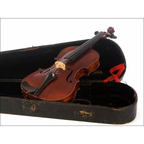 Fantastic Antique Violin made by Joseph Chardon. Paris, 1872. With Original Case