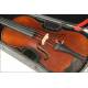 Fantastic Antique Violin made by Joseph Chardon. Paris, 1872. With Original Case