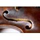 Impressive Violin Made in 1706 by Master Matthias Albanus. With Signed Label