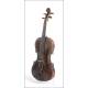 Impressive Violin Made in 1706 by Master Matthias Albanus. With Signed Label