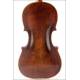 Impressive Violin Made in 1706 by Master Matthias Albanus. With Signed Label